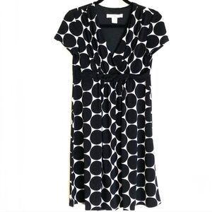AA Studio Black and White Polka Dot Dress